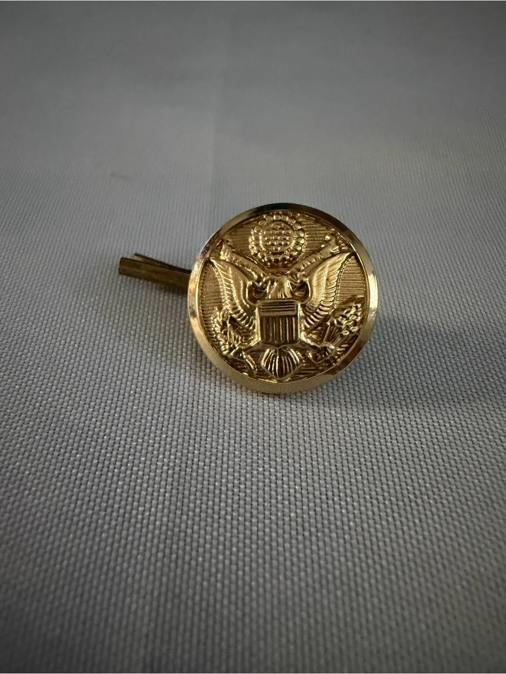 Vintage Gold-tone Eagle Pin on Blue Card